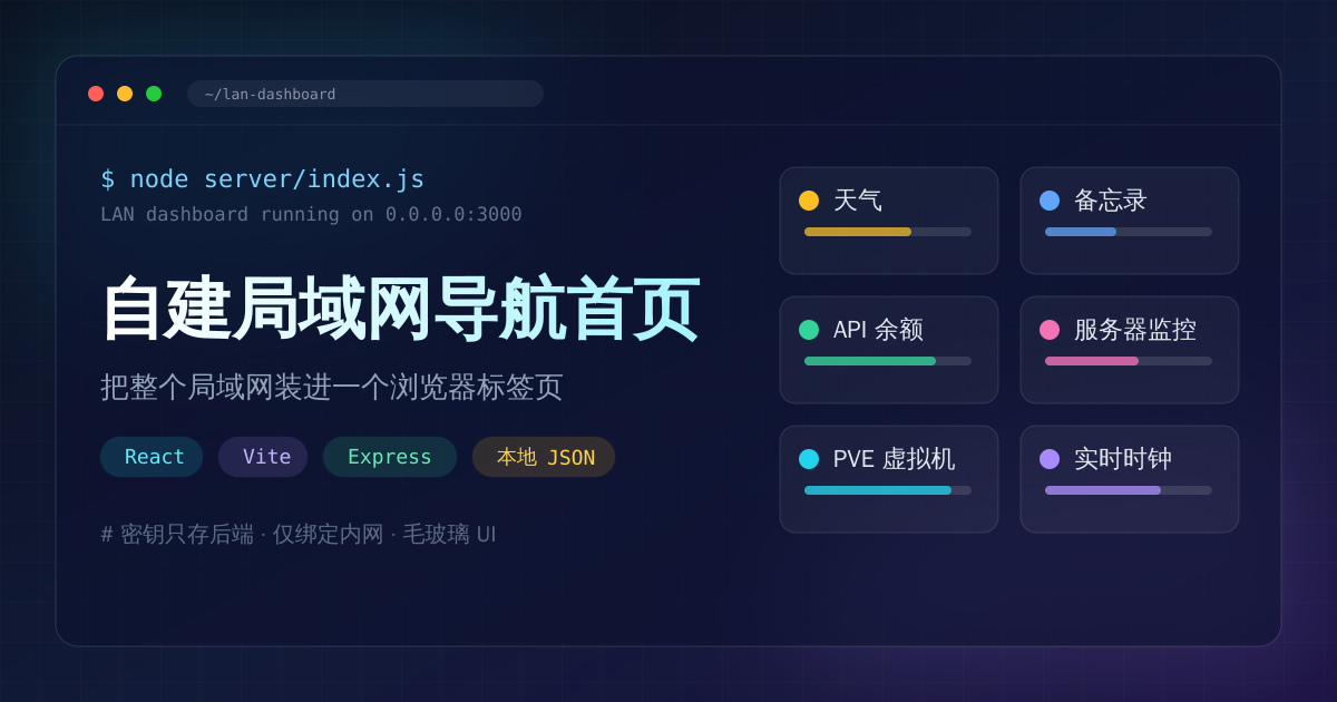 NetNav｜把整个局域网装进一个浏览器标签页